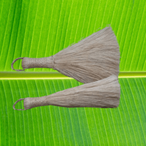 Banana fiber broom